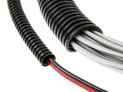 1″ Split Loom Tubing Dispenser 55 feet Polyethylene Electrical Conduit