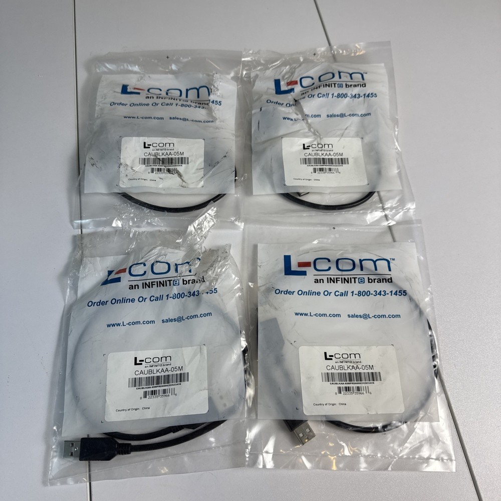 L COM Cable CAUBLKAA-05M / CAUBLKAA05M (NEW IN BOX)