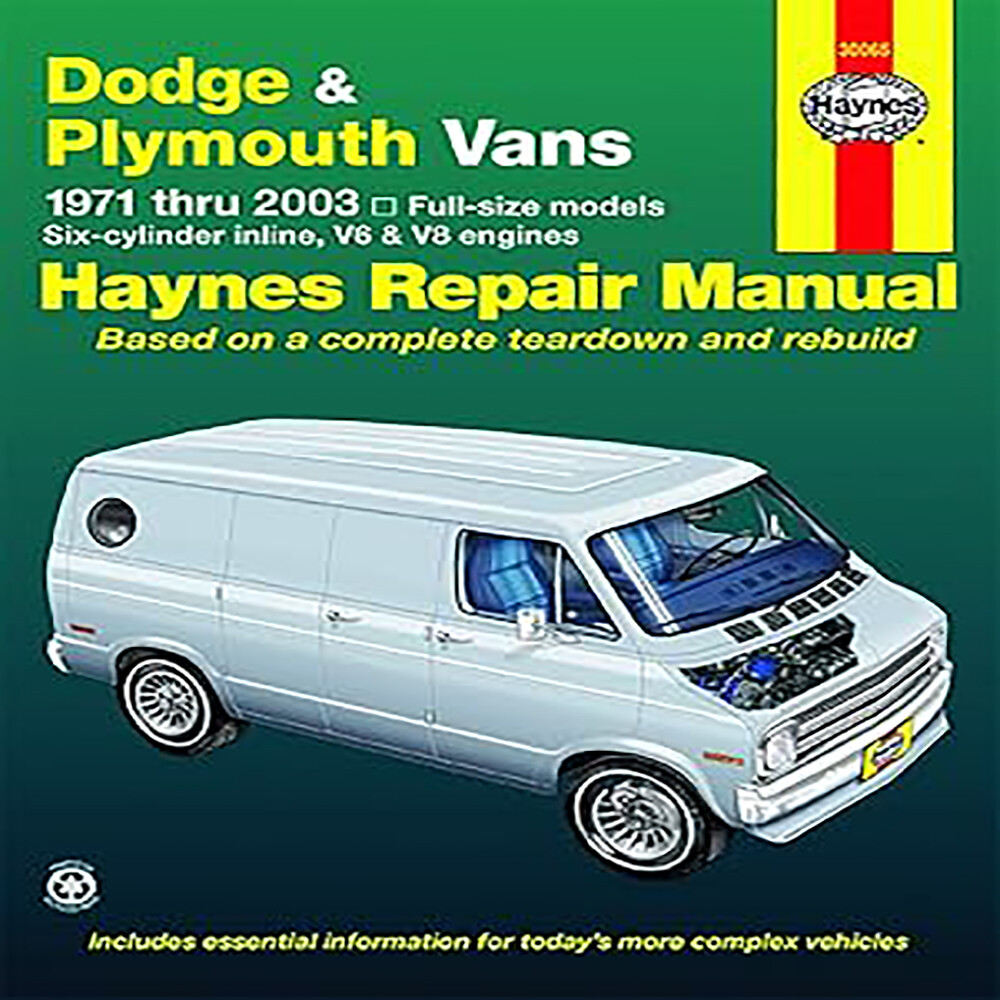 Dodge Tradesman, Sportsman & Plymouth Voyager Full-size in-line 6, V6 & V8 Va…