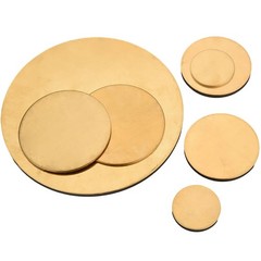 Thick Brass Discs Round Plate Round Brass Sheets 20mm/30/50/80/100mm – 200mm