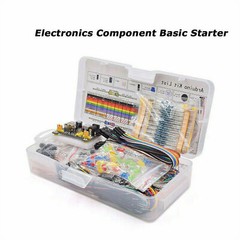 Electronic Component Starter Kit 830 Connect Points Breadboard Cable Resistor