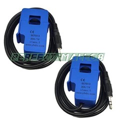 2PC new SCT013-000V 30A 1V Non-Invasive Split Core Current Transformer Sensor