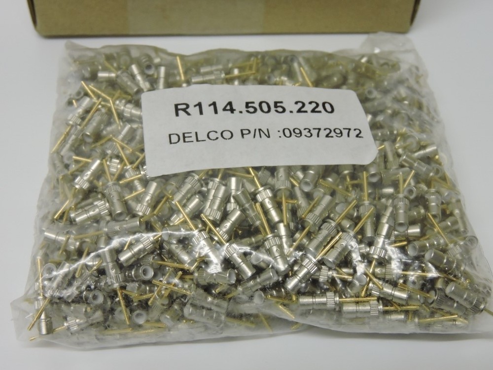 1000 pcs Raydiall R114.505.220 Delco 09372972 FEMALE, SMB CONNECTOR, RECEPTACLE