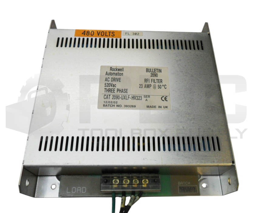 ROCKWELL AUTOMATION 2090-UXLF-HV323 AC DRIVE 520VAC 23A 3PH