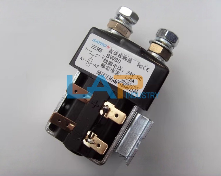 1PCS New For SW80(125A) DC Contactor DC12V 24V 36V 48V 60V 72V 80V SW80-125A