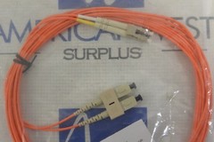 DX62.5 LC/SC LENGTH 4M MULTI MODE FIBER OPTIC CABLE DX62.5LCSC-4M