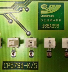 CRISPLANT 168A998 ISDO2B PRINTED CIRCUIT BOARD, ISDO2B REV 4.06
