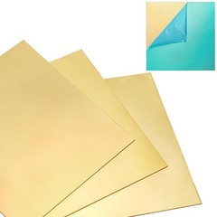 H62 Brass Sheet Metal Sheets Model Craft DIY 0.3-10mm Thickness – Multiple Sizes