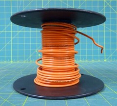 CME Wire 12g Orange Stranded Copper Wire – E102470 – Approx. 45′