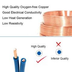 28AWG-3AWG BV Electronic Wire PVC Single Core Hook up Wire Cable -11 Colours