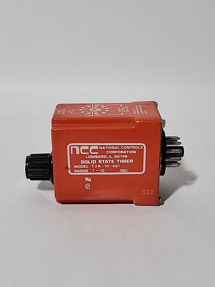 T3K-10-461 NCC Solid State Timer .1-10 SEC