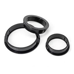 Wall Desk Grommet Table Plastic Cable Tidy Wire Hole Cover 8mm – 60mm Black
