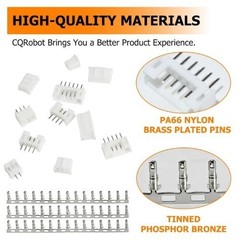 640PCS JST PH 2.0mm Connector Kit PH2.0mm Pitch 2 3 4 5 6 P Size: JST PH 2.0mm