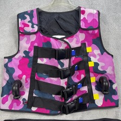 Philips InCourage HFCWO Therapy Vest Size 46 Pink Camo PN 724652-007 RespirTech