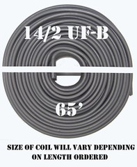 14/2 UF-B x 65′ Southwire Underground Feeder Cable
