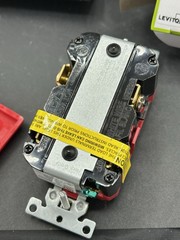 Leviton Outlet GFTR2-HGR Self Test Hosp Grade GFCI 20 Amp Receptacle 125 (NIB)