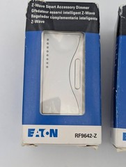 3 PACK! EATON RF9642-ZAW Z-Wave Plus Accessory Dimmer, Alpine White