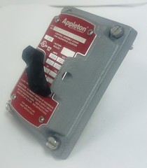 EMERSON APPLETON NO. EDSF23WQ FRONT OPER COV-CHAMF-SW-3W 20A