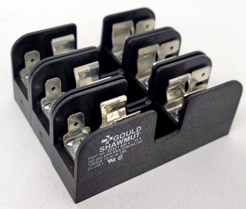 (Lot of 3) 30321 Gould Fuse Holder 30 Amp 600V – Next Day Option