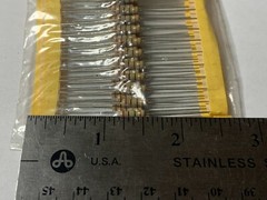 Package of 100 Part Number 107810 2 Mega Ohm Resistors Factory Sealed Taiwan