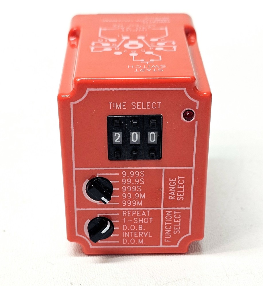 National Controls Corp ~ TMM-0999M-465 ~ Multiple Function Solid State Timer
