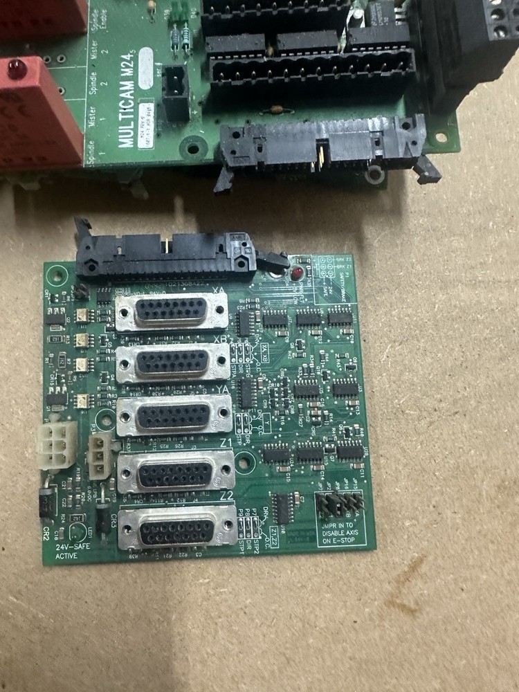 MULTICAM M24 REV 5 CNC CONTROL SYSTEM – M520 CPU – SST SERVO INTERFACE
