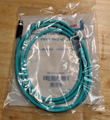 L COM TRG504-T4T-2M TRG504T4T2M Cat5e IP68 2 Meter Cable