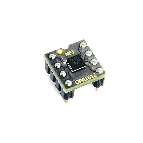 New Texas Instruments OPA1612 Dual 8-Pin DIP Operational Amplifier PCB