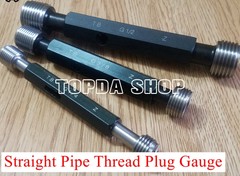 Inch Straight Pipe Thread Plug Gauge G Cylindrical Tube Gauge G1/4 G3/8 G1/2