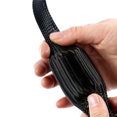 PET 1mm – 100mm Black Braided Expandable Cable Sleeving Wire Harness Sheathing