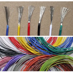 22AWG Flexible PVC Cable Stranded Wiring, Voltage 300V, Tinned Copper Wire