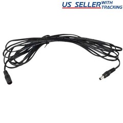 10ft DC Power Extension Cable 5.5mm x 2.1mm Male Female Cord 10 feet/3M 20AWG