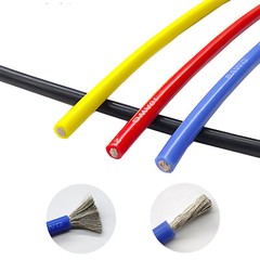 14 -30AWG 0.05mm²-2mm² Colour Flexible Silicone Wire Tinned Copper Wire RC Cable