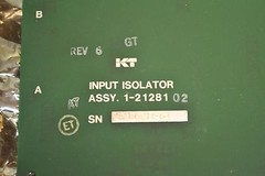K&T Kearney & Trecker 1-21281 02 Input Isolator 1-2128102