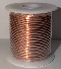 Bare Copper Wire 16 Gauge 1 lb Spool (126 Feet) Diameter 0.050
