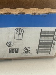 EATON 1212 Power Outlet Range Surface Mount 50A 125/250V 3P 4-Wire Ground 10pcs.
