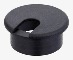 Jandorf DESK GROMMET Black Fits 1-1/2″ Hole Cable Management Protect Cord 61604