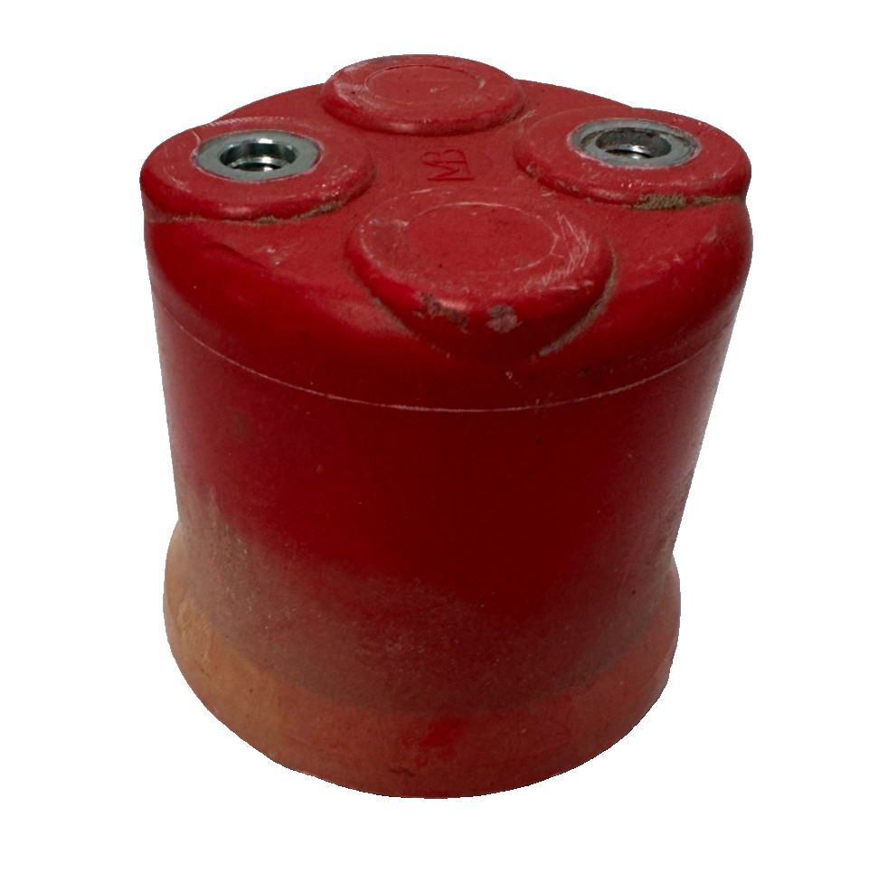 MAR-BAL STANDOFF INSULATOR 3.5″ RED INSERT SIZE: 3/8″-16