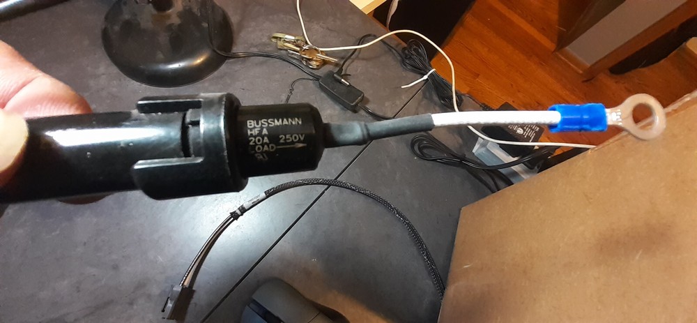 Bussman HFA-R In-Line Fuse Holder:0 to 20 A, 250V AC/125V DC