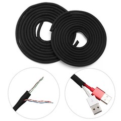 1″ Dia Braided Cable Sleeve Split Wire Loom Cord Management Heat Resistant Cover