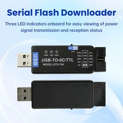 USB to IC2 IIC/TTL Serial Port UART Communication Module Flashing Downloader