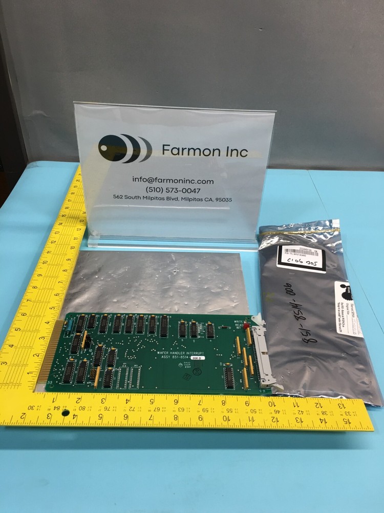 SVG Silicon Valley Group 851-8514-006 Wafer Handler PCB Card, 135608