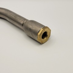 Stuffing Tube Assembly 90 Degree M24235/18-182M W/Nut & Ring 316 SS Size B