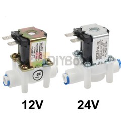 DC 12V 24V 1/4 ” NC Electric Solenoid Valve Magnetic Water Air Inlet Flow Switch