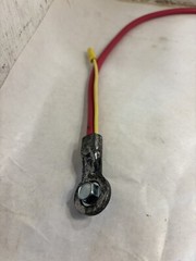 4 AWG Gauge 36″ Custom Battery Cable Red Positive Terminal Car Power Wire (WP28)