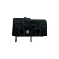 CNiBAO MAC-1210 Black Micro Switch 2-Pins Normally Open