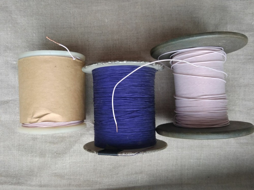 10m = 33ft PTFE 22 / 24 /26 AWG MGTF or 33AWG PELSHO / LESHO Copper Wire in silk