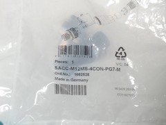 Phoenix Contact SACC-M12MS-4CON-PG7-M Connector 4P 1662528 – NEW Surplus!