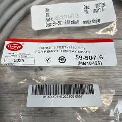 Fireye 6 Foot Cable For Remote Display 59-507-6
