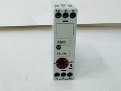 Allen Bradley 700-FSK3CU23 Timer One Shot Delay Relay Din Rail 0.5-10 Sec Range